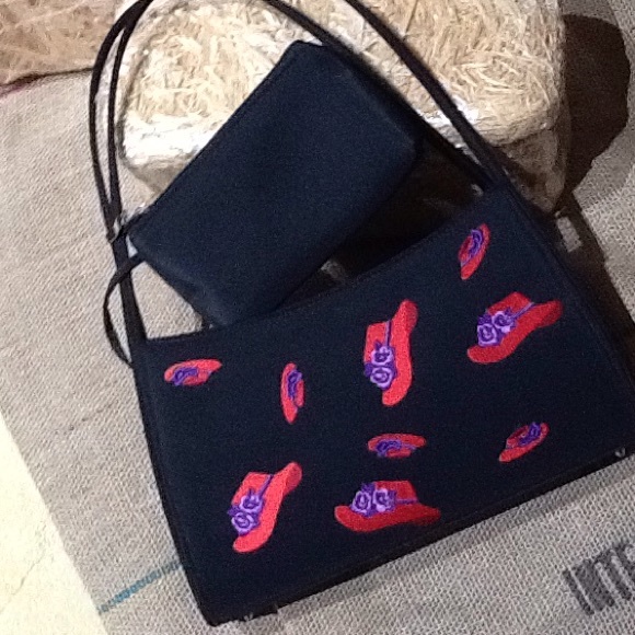 NWOT Red Hat Society 2 Piece Purse Set - Picture 3 of 3